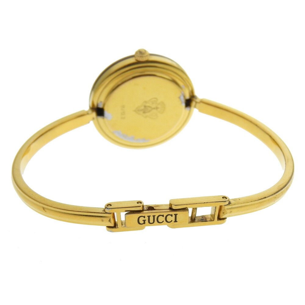 Gucci GUCCI Change Bezel Watch 11/12.2 Gold Plated Quartz Analog Display Whit... - Picture 5 of 8